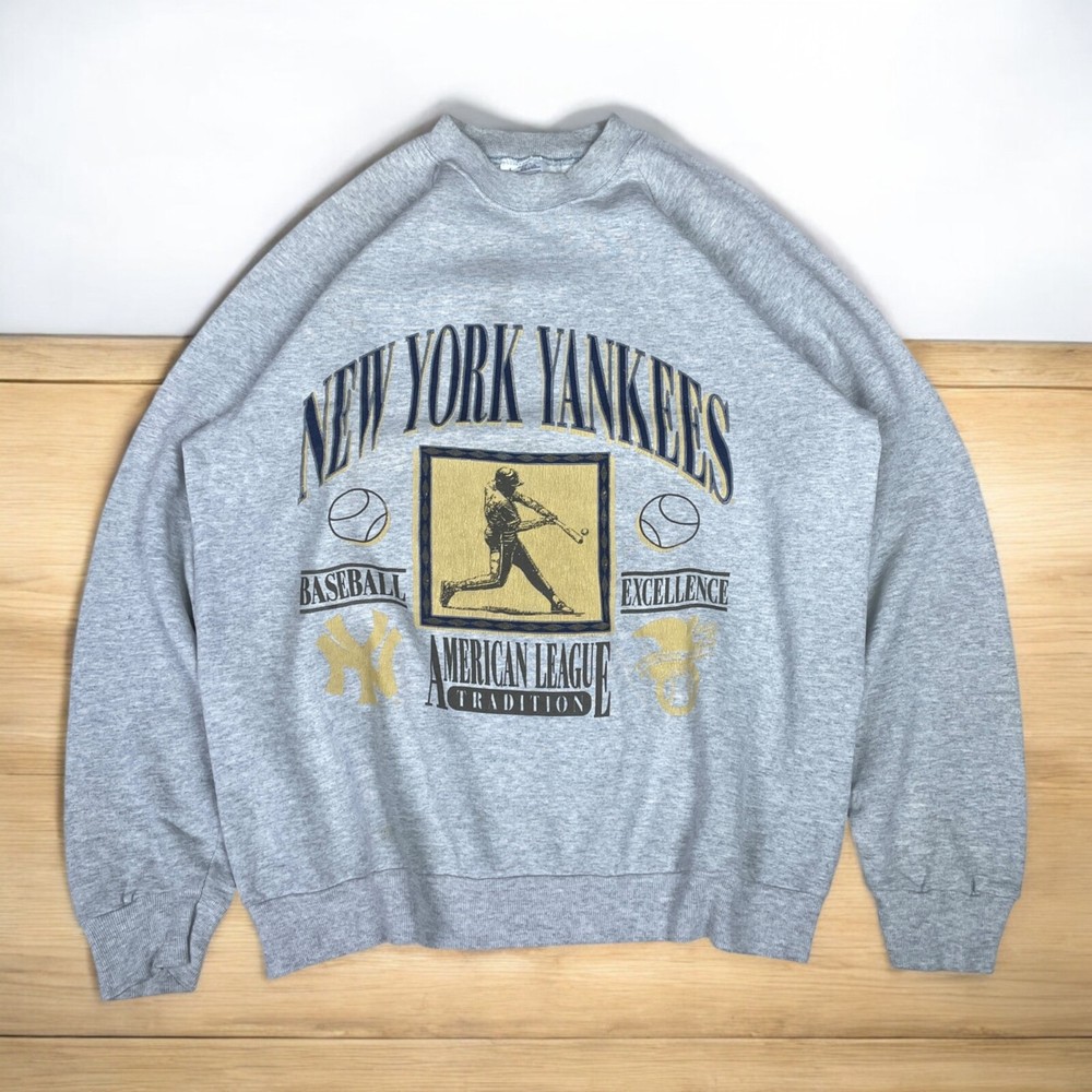 New York Yankees Crewneck Sweatshirt by Fruit of the Loom US Size 94