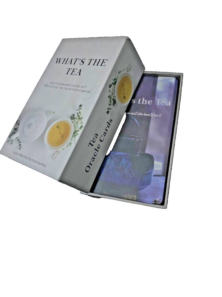 What's The Tea? Relationships Oracle Cards, Life Oracle Deck Twinflame