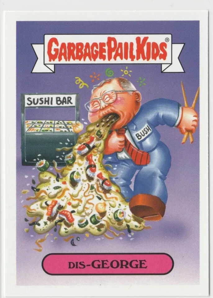 Dis-George Garbage Pail Kids GPK 2019 We Hate the 90s Trading Card