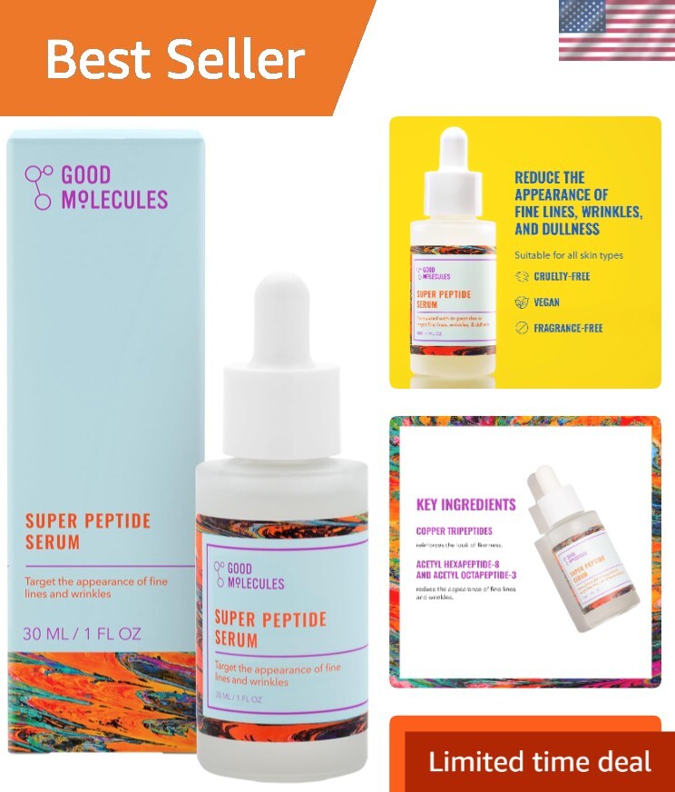 Hydrating Super Peptide Anti-Aging Serum for All Skin Types