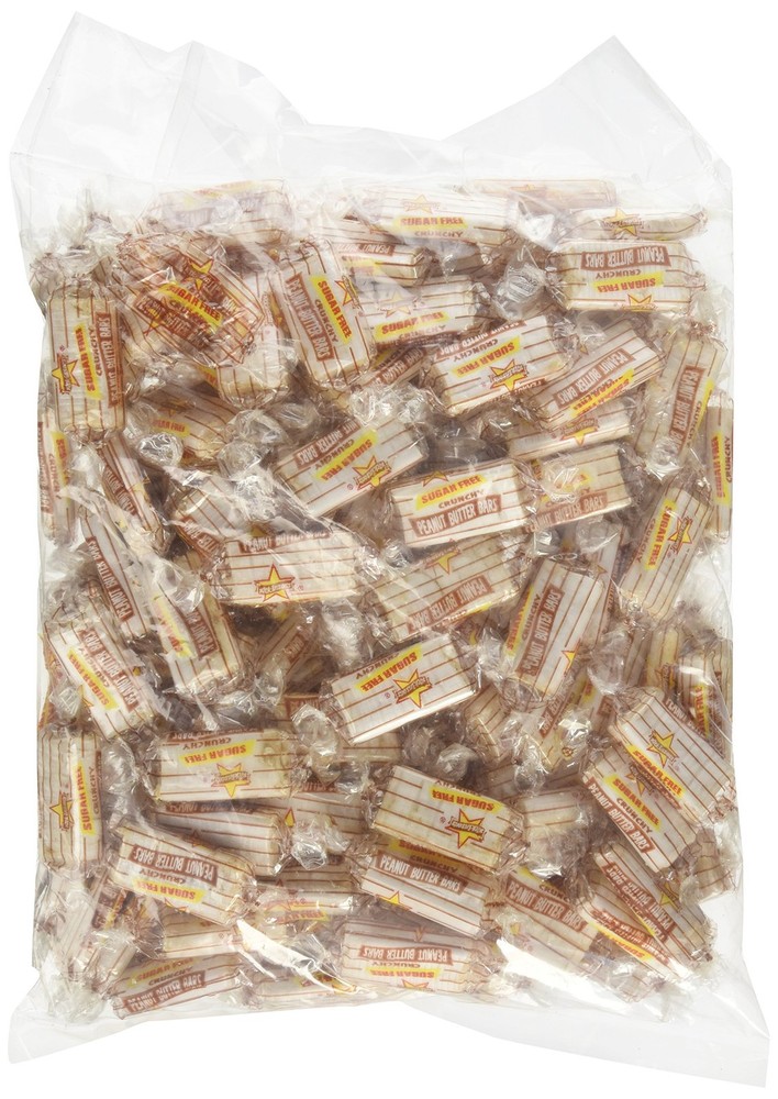 Sugar Free Peanut Butter Bars 2 lb Bag Low Carb Keto Snack