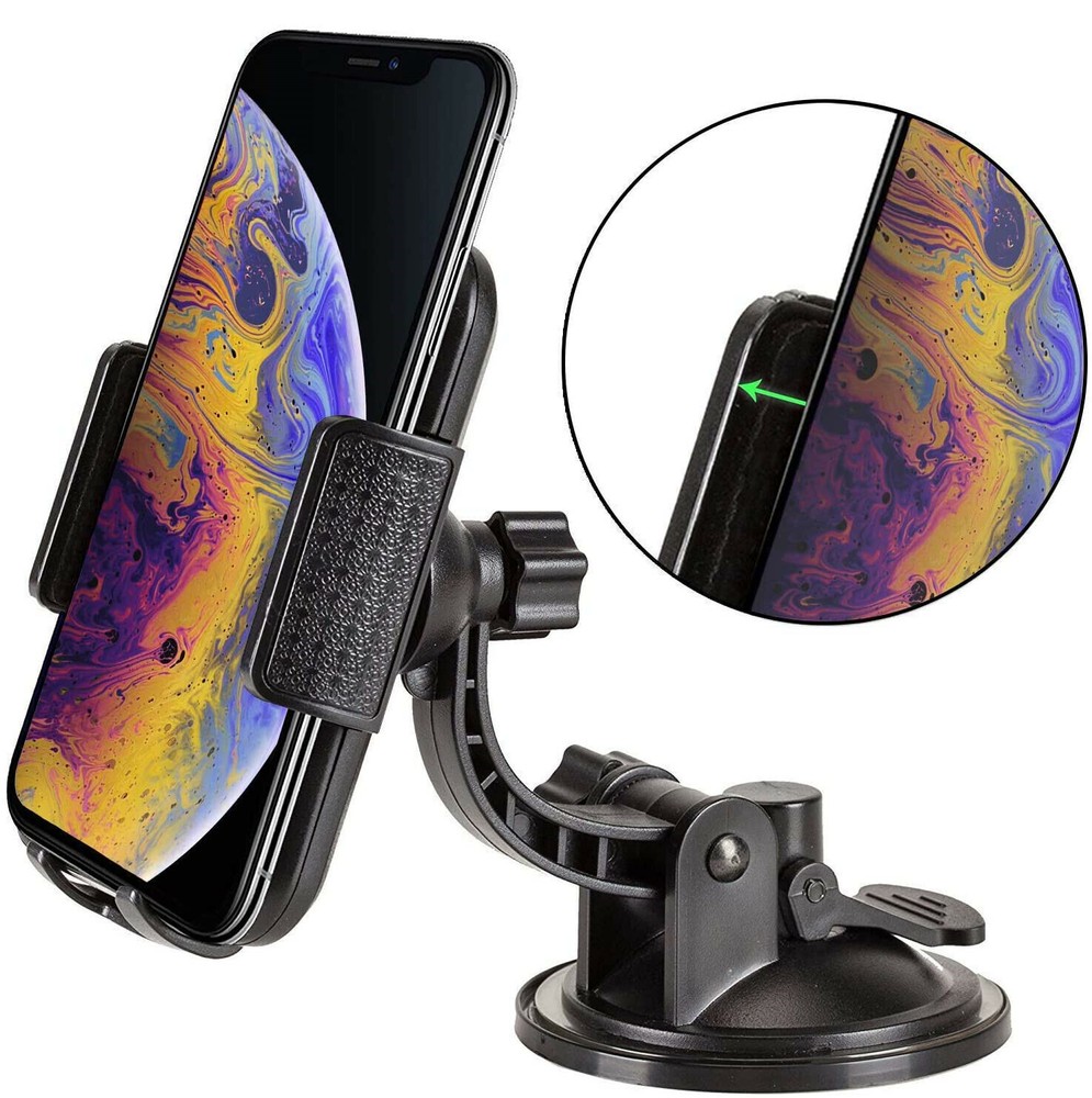 Car Dashboard Windshield Suction Cup Mount Holder For All Cell Phones 3.5-6.7''