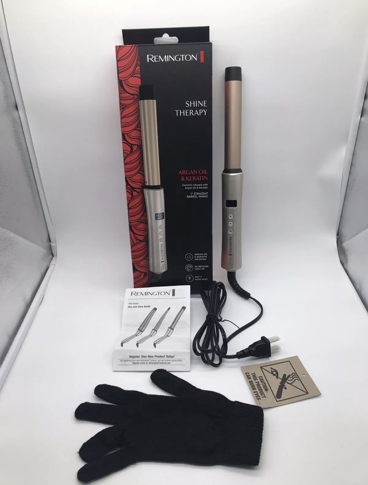 Remington 1 Inch Straightener with Argan Oil and Keratin Infusion