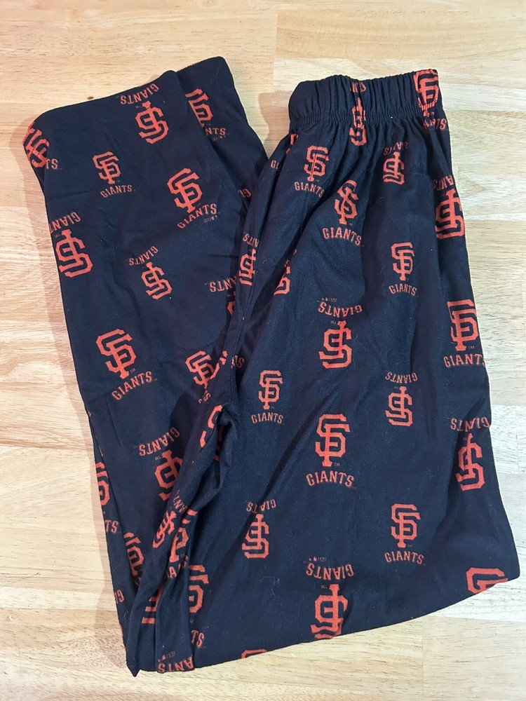 San Francisco Giants Youth Kids Size 14/16 MLB Genuine Pajama Pants