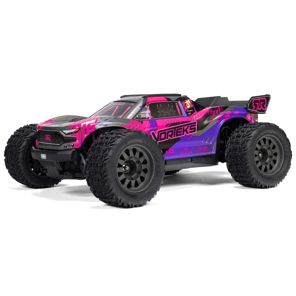 ARRMA ARA4305V4T3 - Vorteks 223S BLX 4X4 1/10 Stadium Truck RTR, Purple