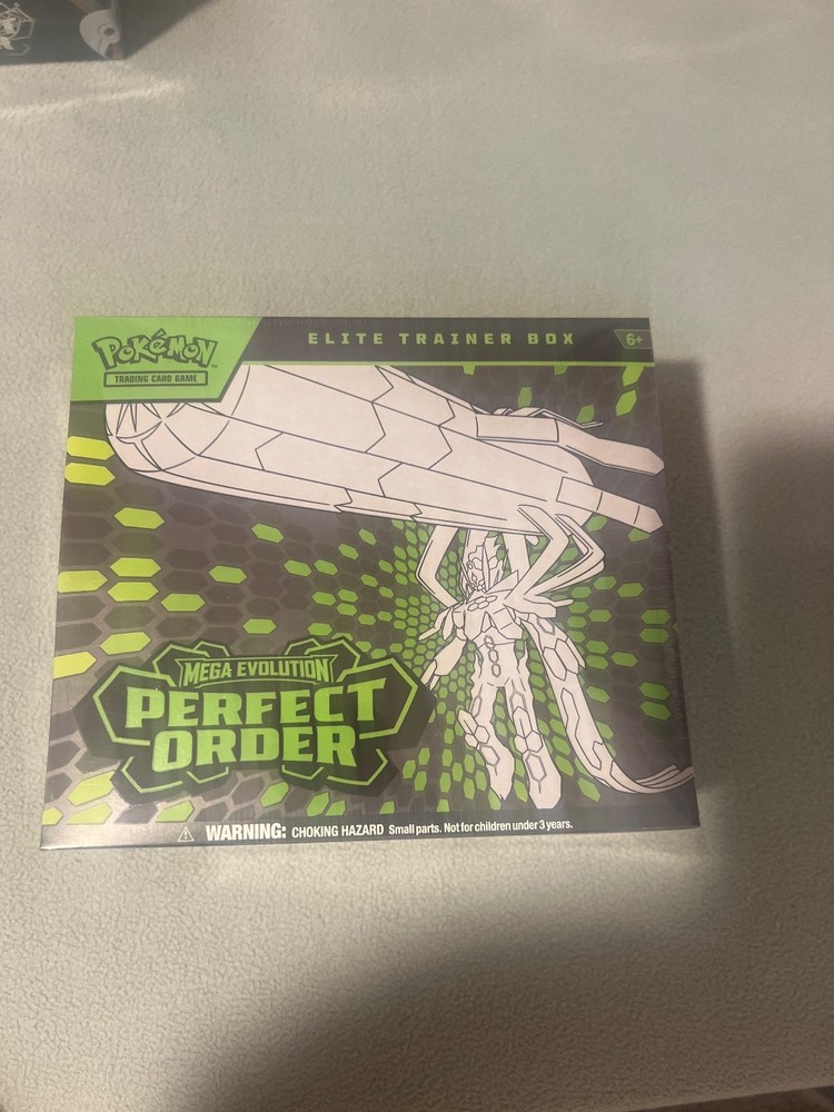 Pokemon TCG Mega Evolution Perfect Order Elite Trainer Box ETB New wear box