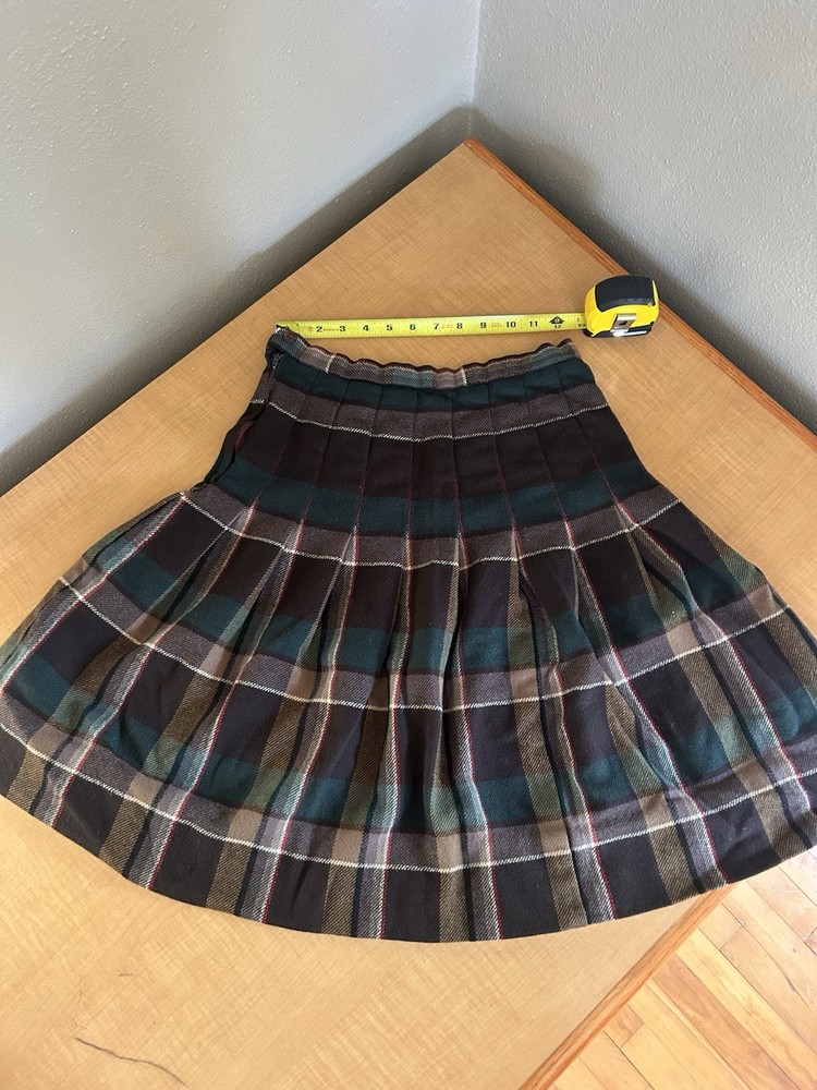 Coddington plaid pleated midi skirt in Medium - sporty chic style