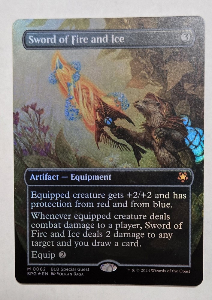 Sword of Fire and Ice (Borderless) - Special Guests Foil