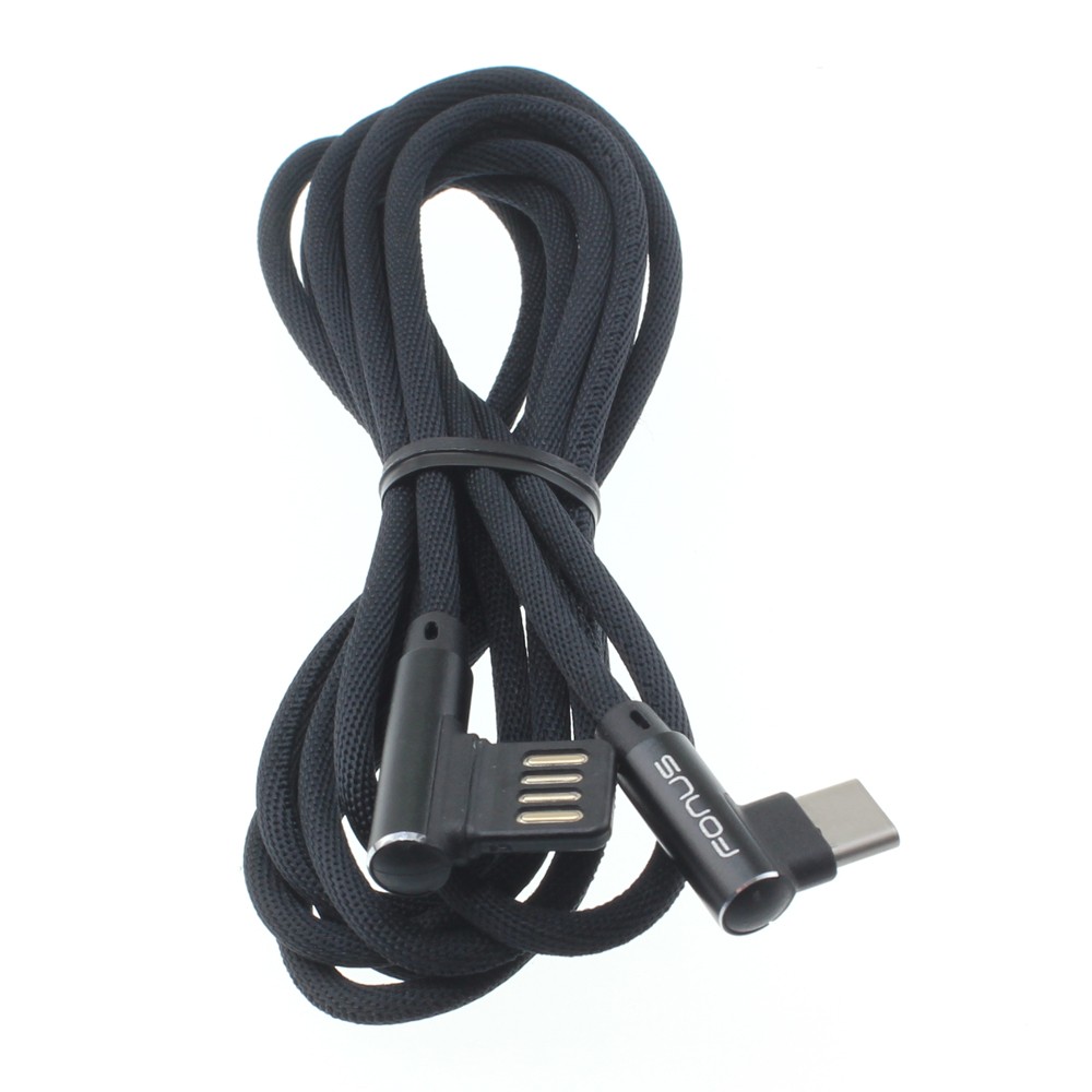 For Galaxy A05/A06/A07 - Angle USB Cable 6ft Type-C Charger Cord USB-C Power