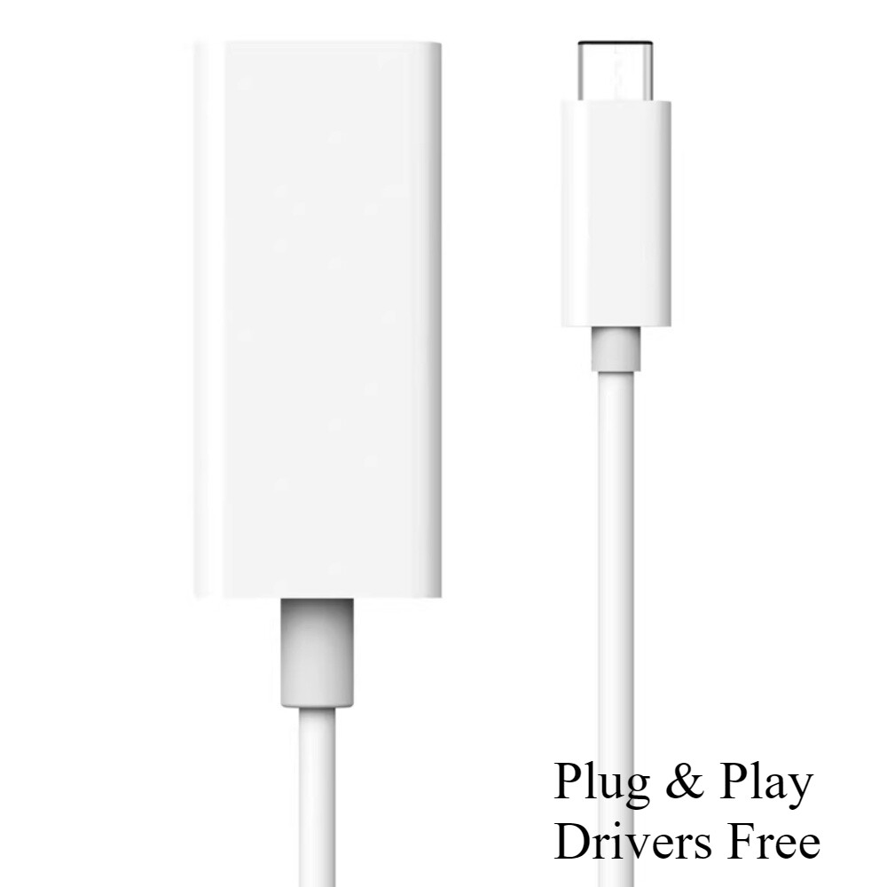 USB-C to Gigabit Ethernet RJ45 Adapter for Mac iPad Macbook  