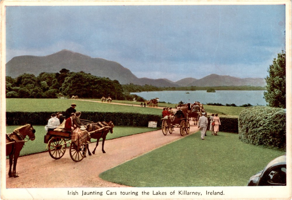 Killarney, Ireland, Cardall Ltd., Dublin Postcard