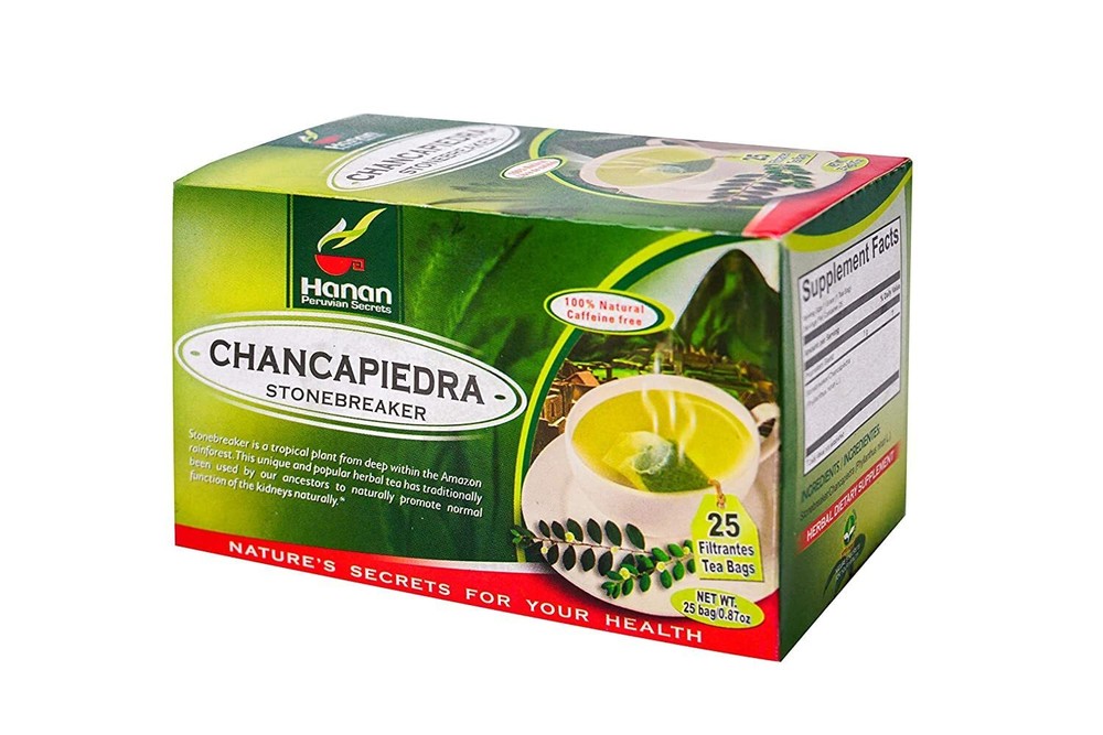 Chancapiedra Tea | 100% Natural Stonebreaker | 25 Tea Bags | Aids in Promotin...