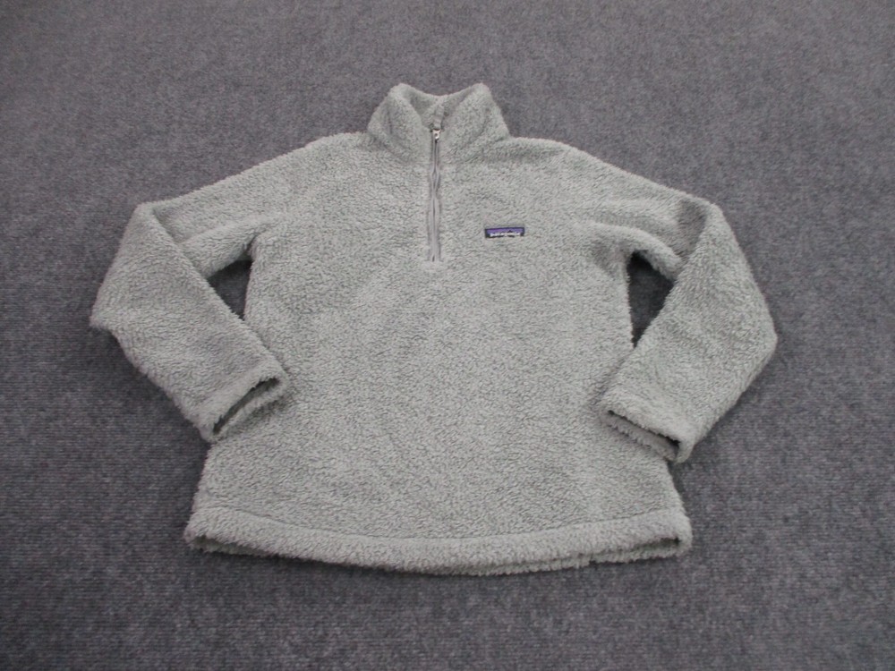 Patagonia Los Gatos Fleece Pullover Jacket for Women - Soft Fuzzy Warm Outdoor Sweater Size M