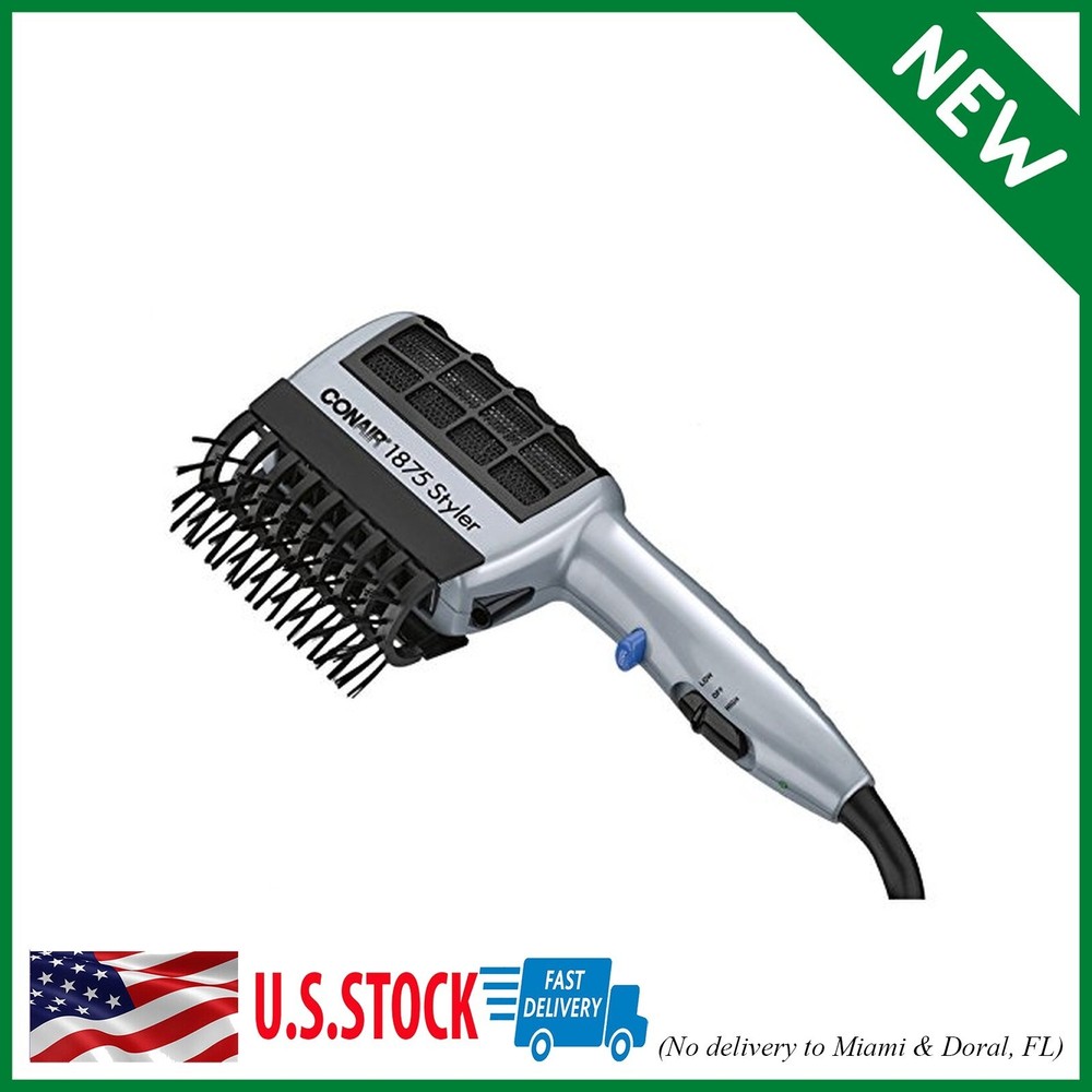 Conair 3-in-1 Styling Hair Dryer, 1875W Hair Dryer with Ionic Technology and 3 A