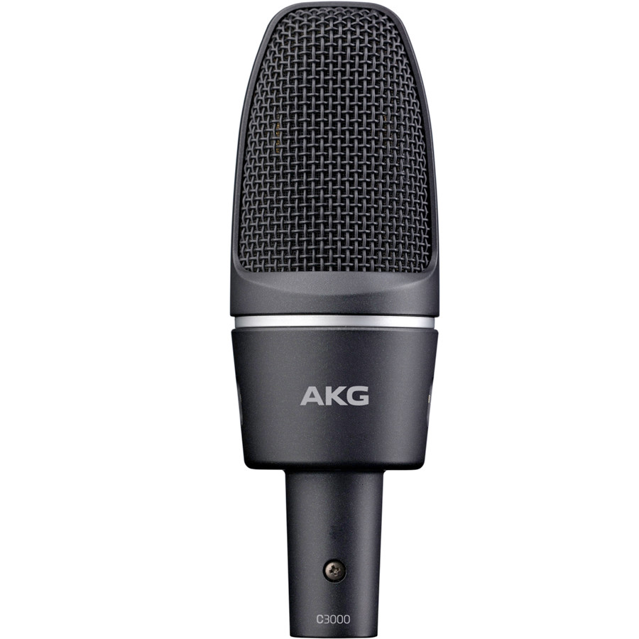 AKG C3000 Large-Diaphragm Condenser Microphone - Black