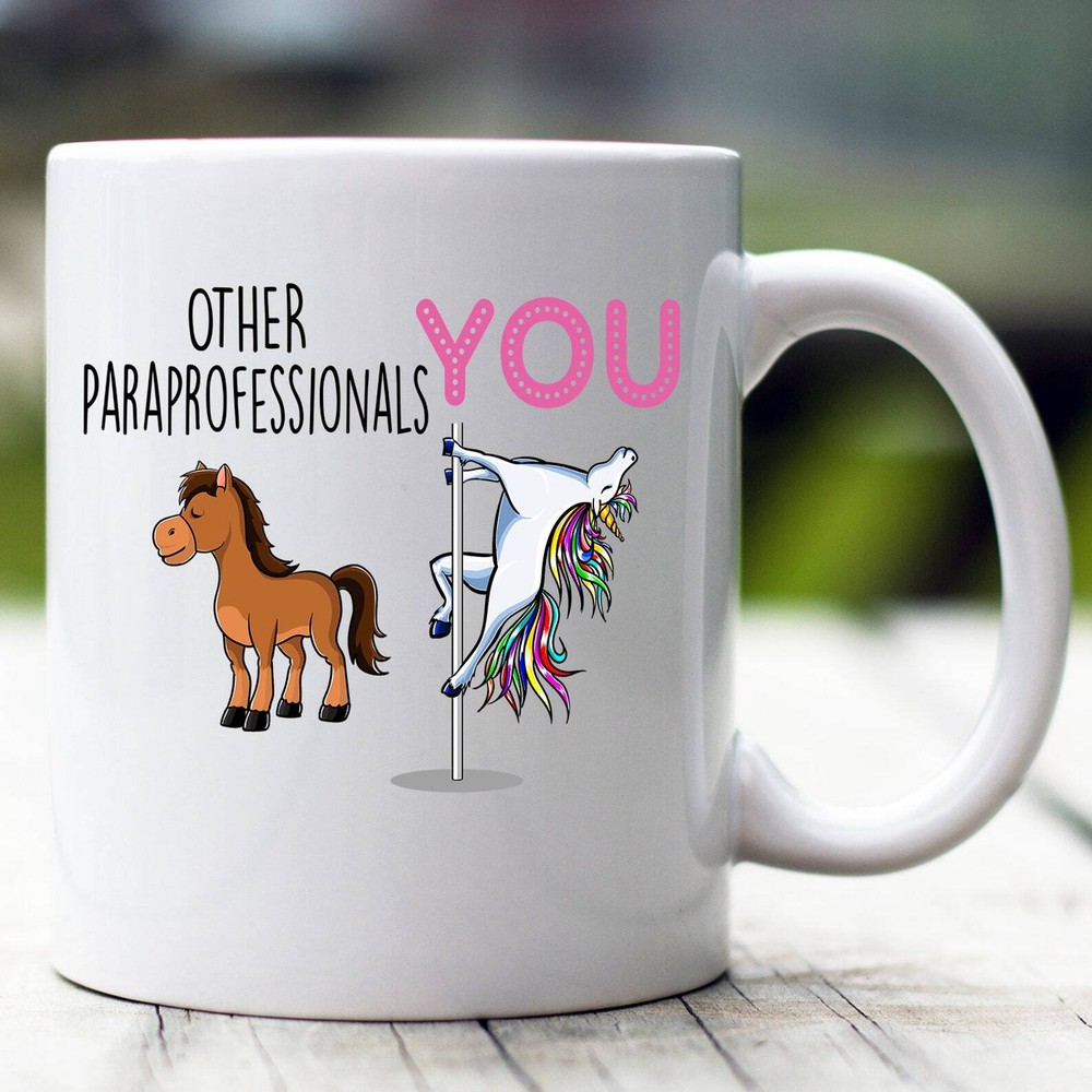 Paraprofessional Gift Paraprofessional Mug Paraprofessional Funny Unicorn Mug Pa