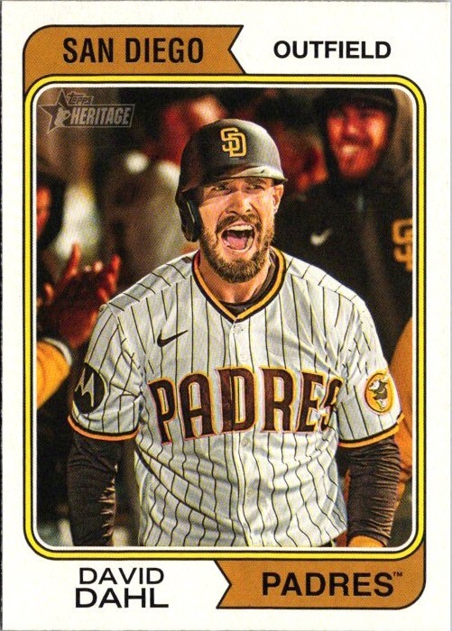 2023 Topps Heritage High Number - #668 David Dahl