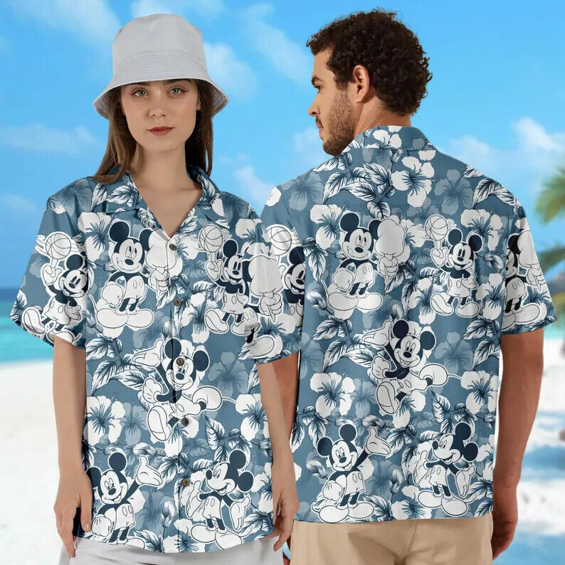 Mouse Tropical 3D HAWAI SHIRT MOTHER DAY GIFT ALL OVER PRINT BEST PRICE US SIZE