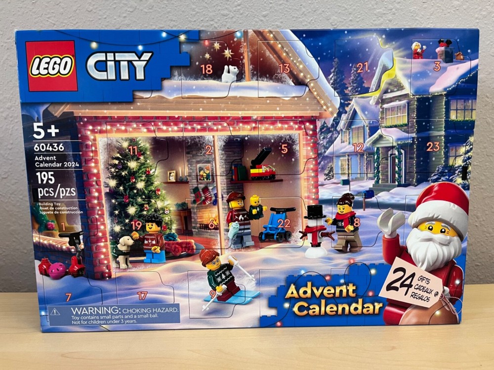 LEGO CITY Advent Calendar 2024 60436 New Sealed Holiday Gift Fast Shipping