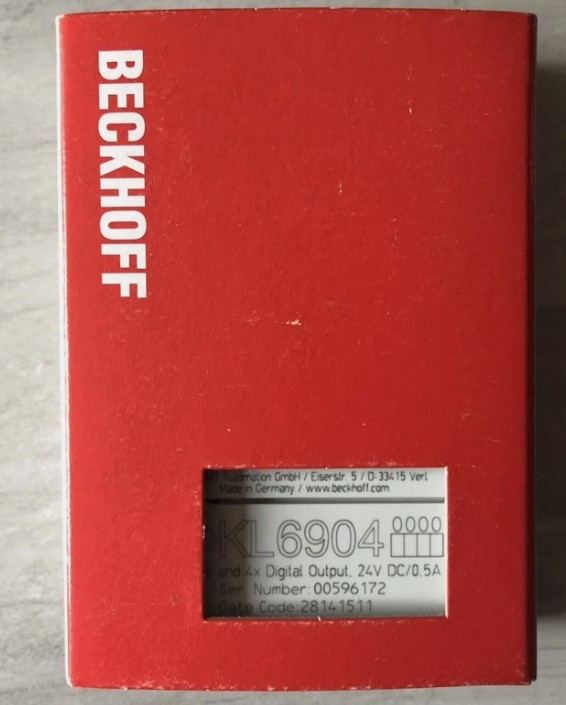 New In Box Beckhoff KL6904 PLC Module KL6904 KL6904 Free shipping