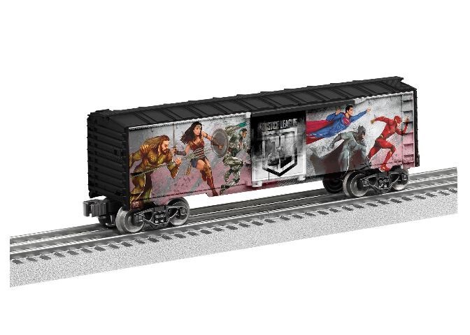 Lionel 684801 Justice League DC Comics Boxcar Train Set