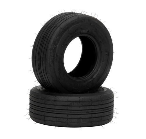 Set of Two 13x5.00-6 13x5-6 Lawn Mower Garden Tractor Tires 2 Ply Rated