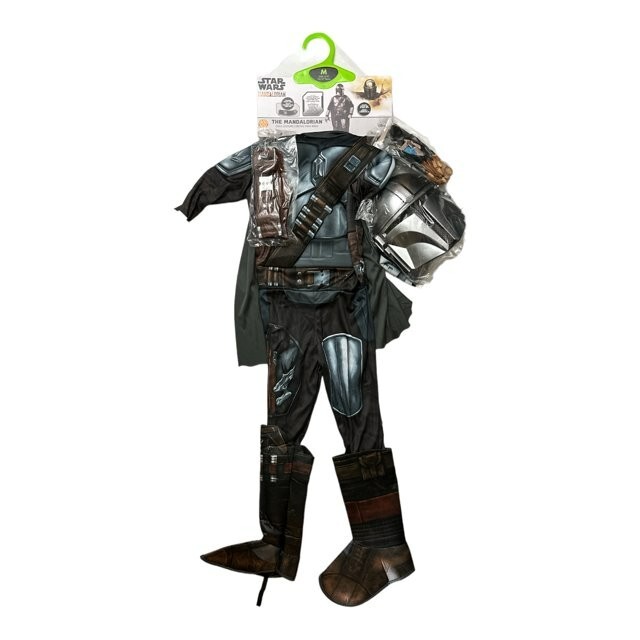 Rubies Star Wars Mandalorian Boy's Halloween Costume, M (8-10)