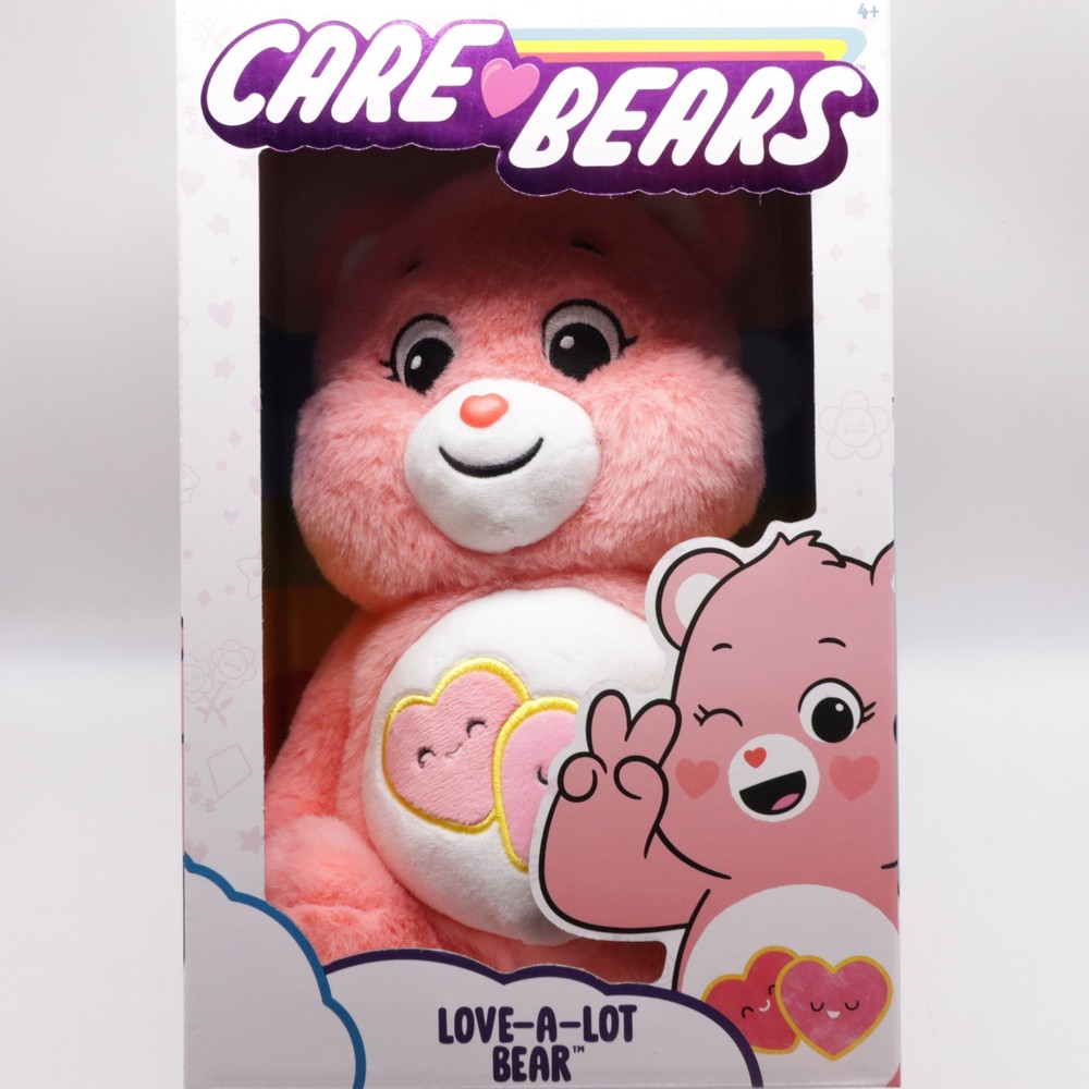 Care Bears Love-A-Lot Bear 14 Inch Soft Plush Stuffed Toy New