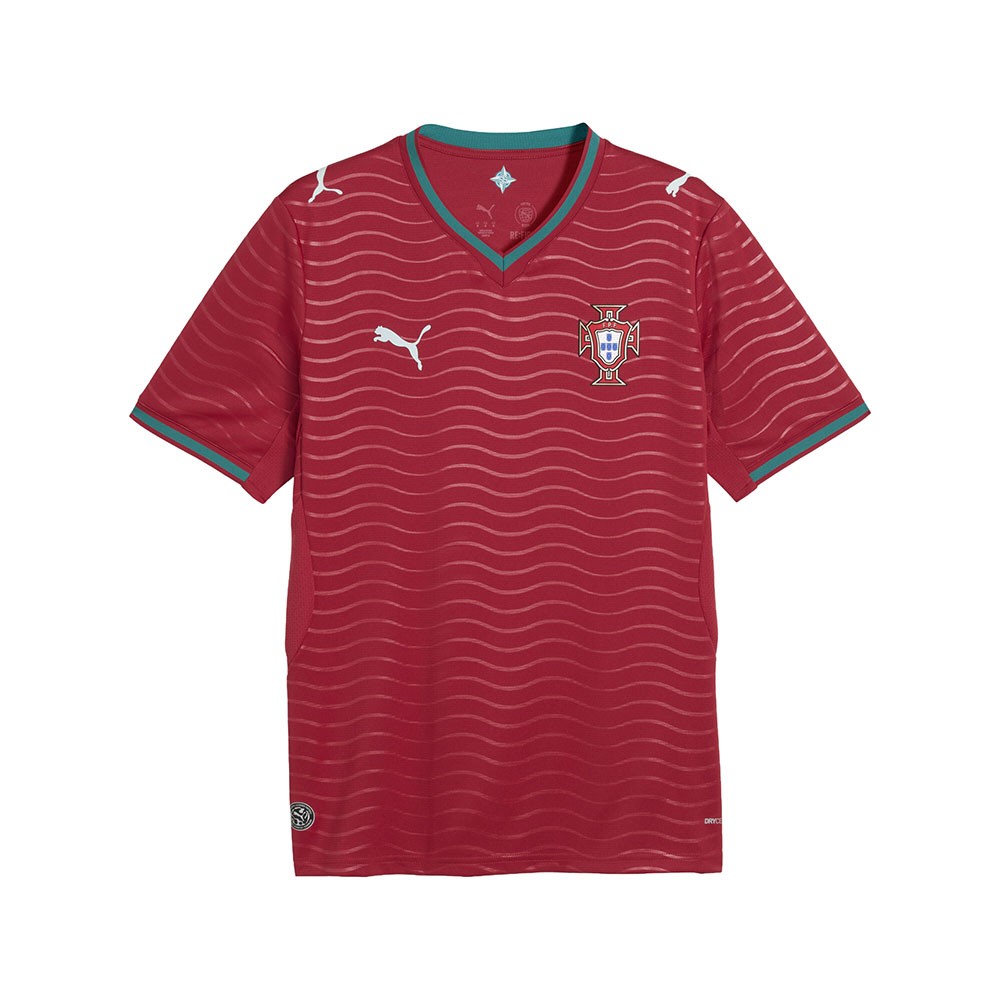 PUMA Portugal Home Crew Neck Short Sleeve Soccer Jersey Mens Red  78327801