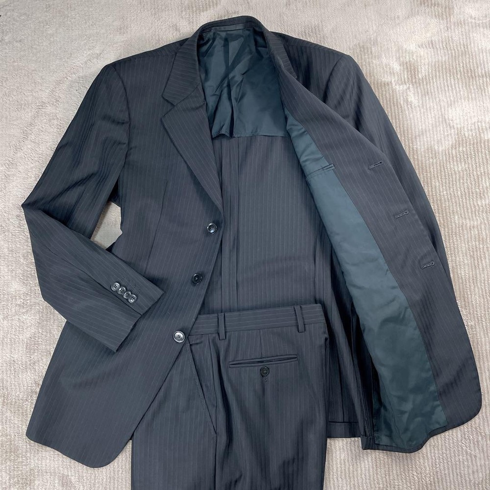 Armani Collezoni Italian Suit Set Size 48L Premium Formal Wear
