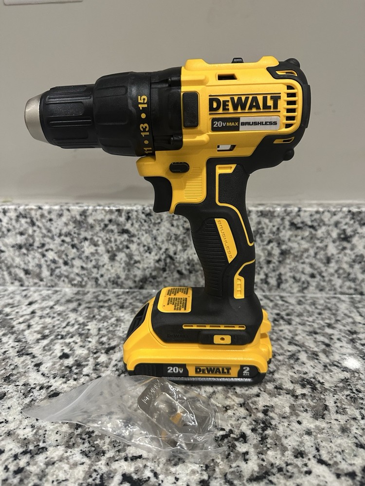 DeWalt DCD777 Brushless 20V Compact Cordless Drill with 2.0Ah Battery
