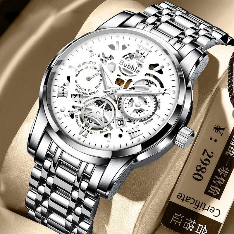 Trendy Men's Quartz Watches - Brand New Versatile Gift with Free Shipping