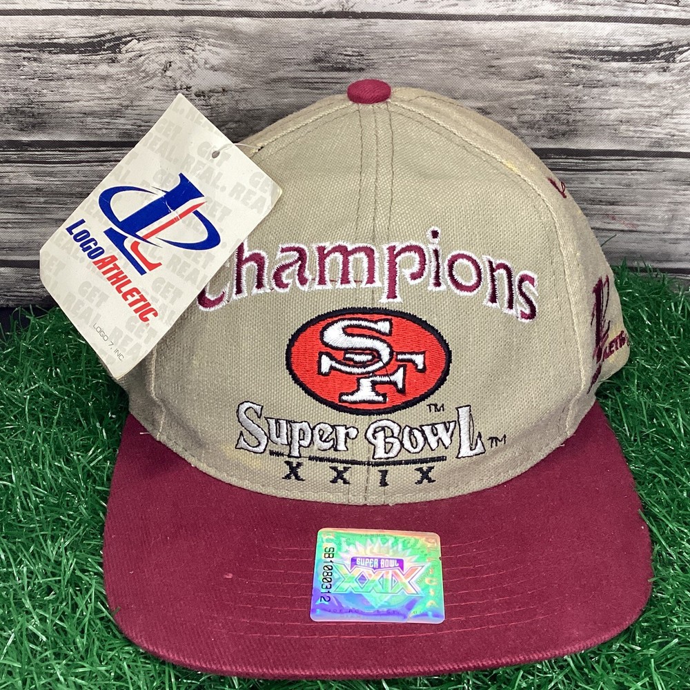 Vintage San Francisco 49ers Snapback Hat Cap Super Bowl XXIX Champions NFL 90s