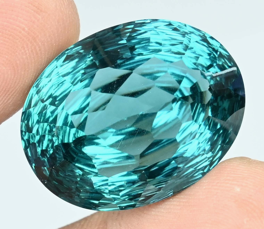 47.90 Ct Natural Paraiba Tourmaline Greenish Neon Blue Copper Loose Gemstone