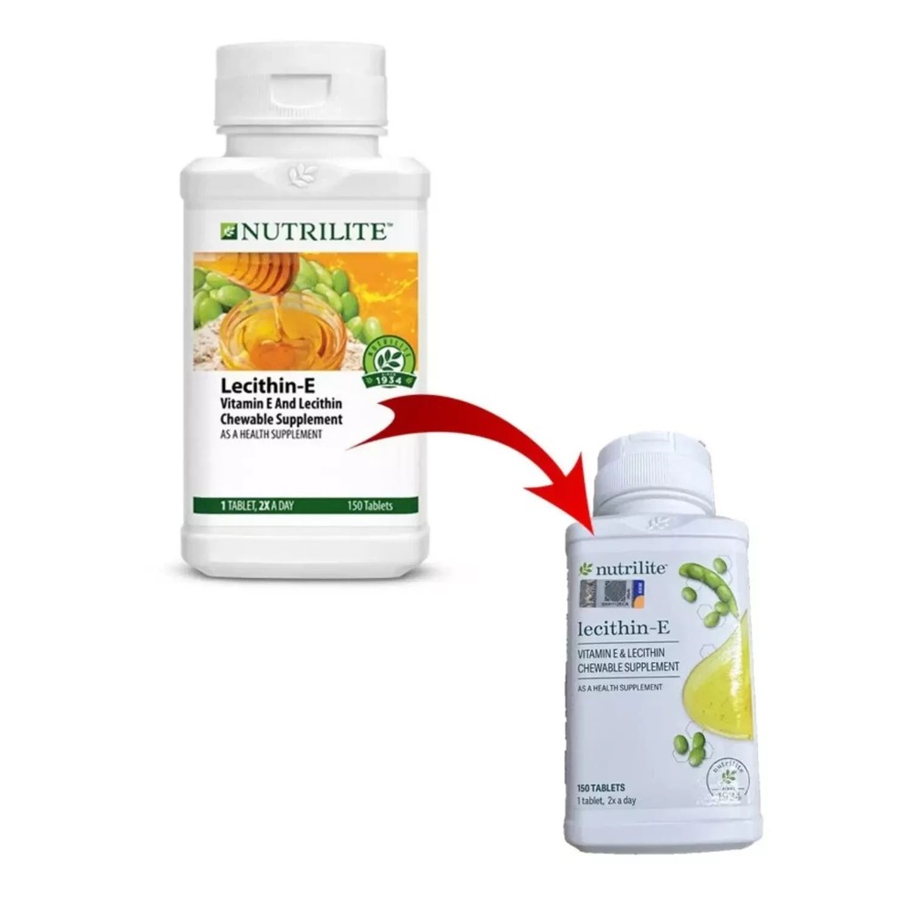 Lecithin-E Chewable Supplement  (Vitamin E And Lecithin) 150 tabs New Packaging
