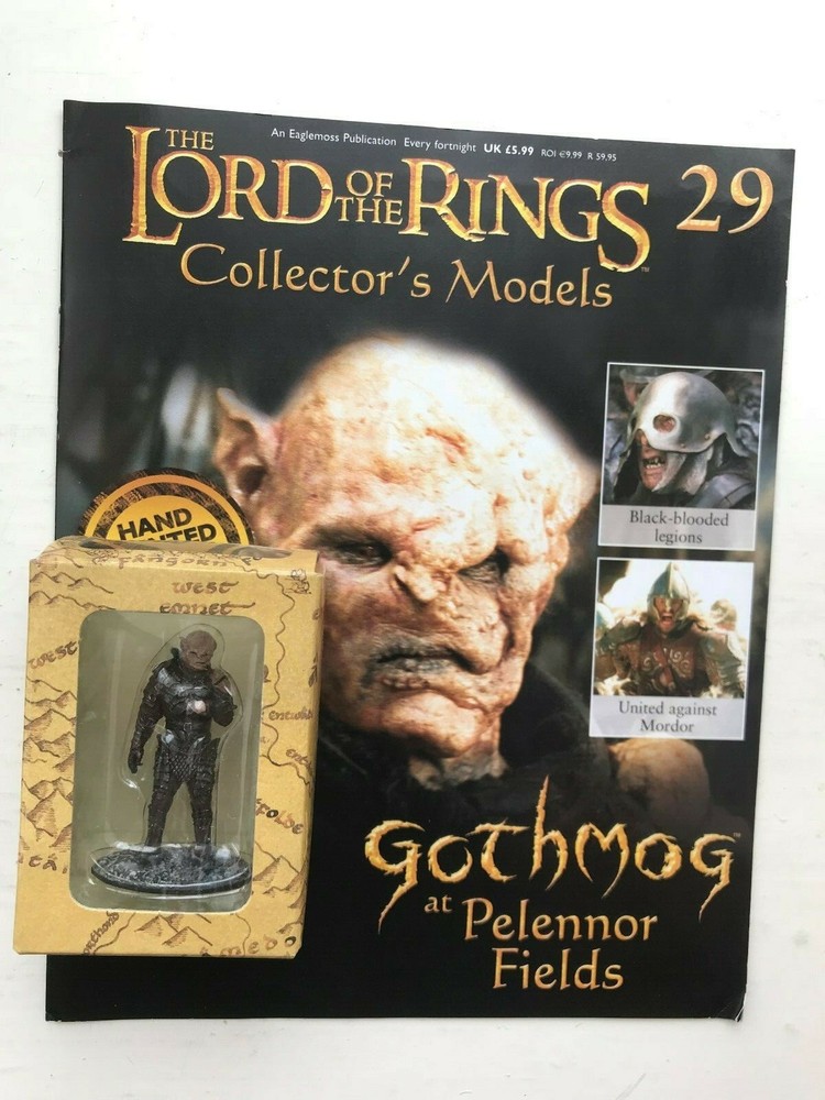 LORD OF THE RINGS COLLECTOR'S MODELS ISSUE 29 GOTHMOG EAGLEMOSS FIGURE FIGURINE
