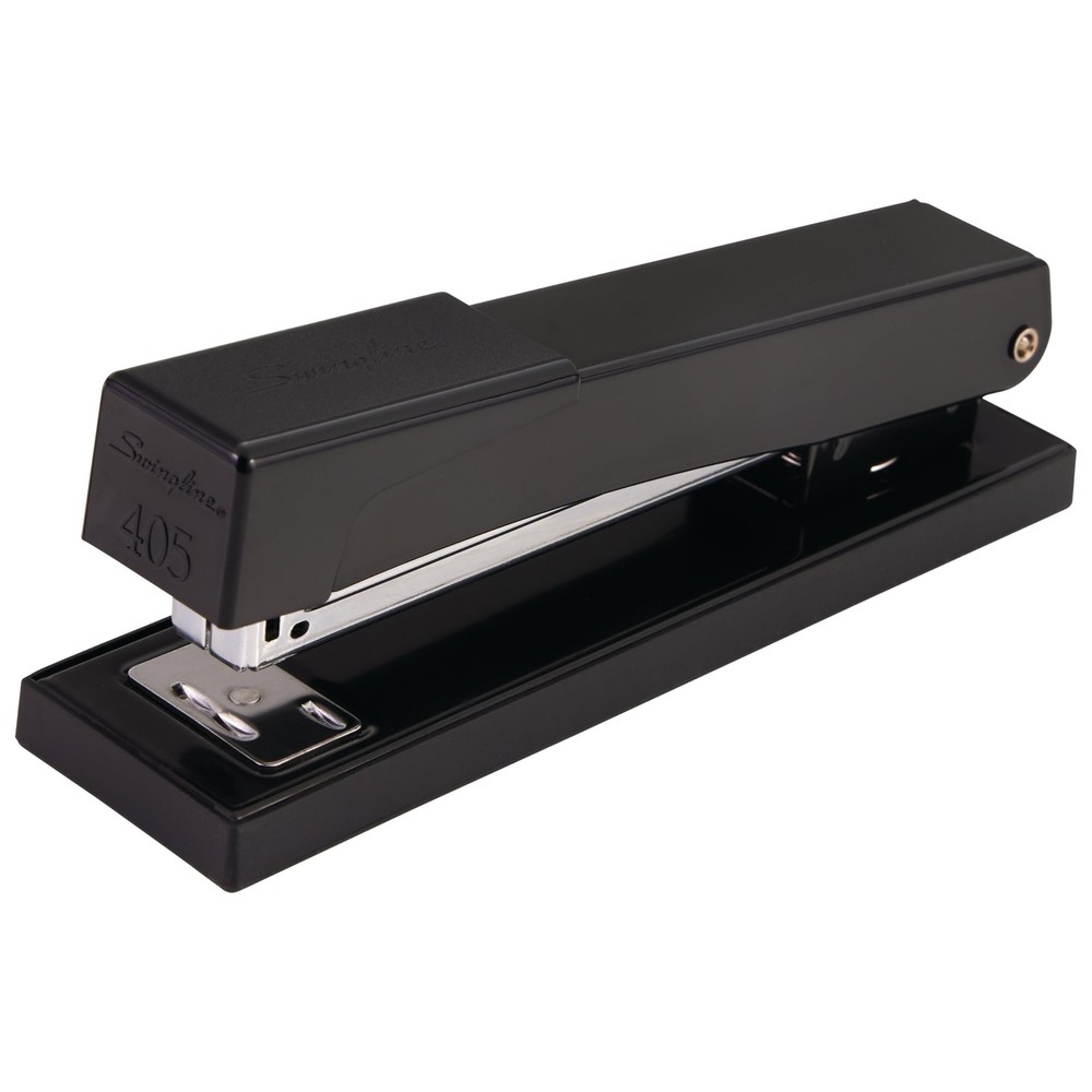 Stapler, 20 Sheet Capacity, LightDuty 405, Jam Free, Metal, Black (S7040501)