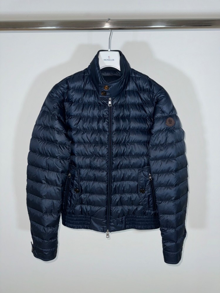Moncler Pascal navy blue jacket size 2 S  