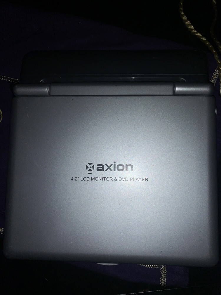 Axion 4.2 Inch LCD Monitor DVD Player LMD-3428R Untested