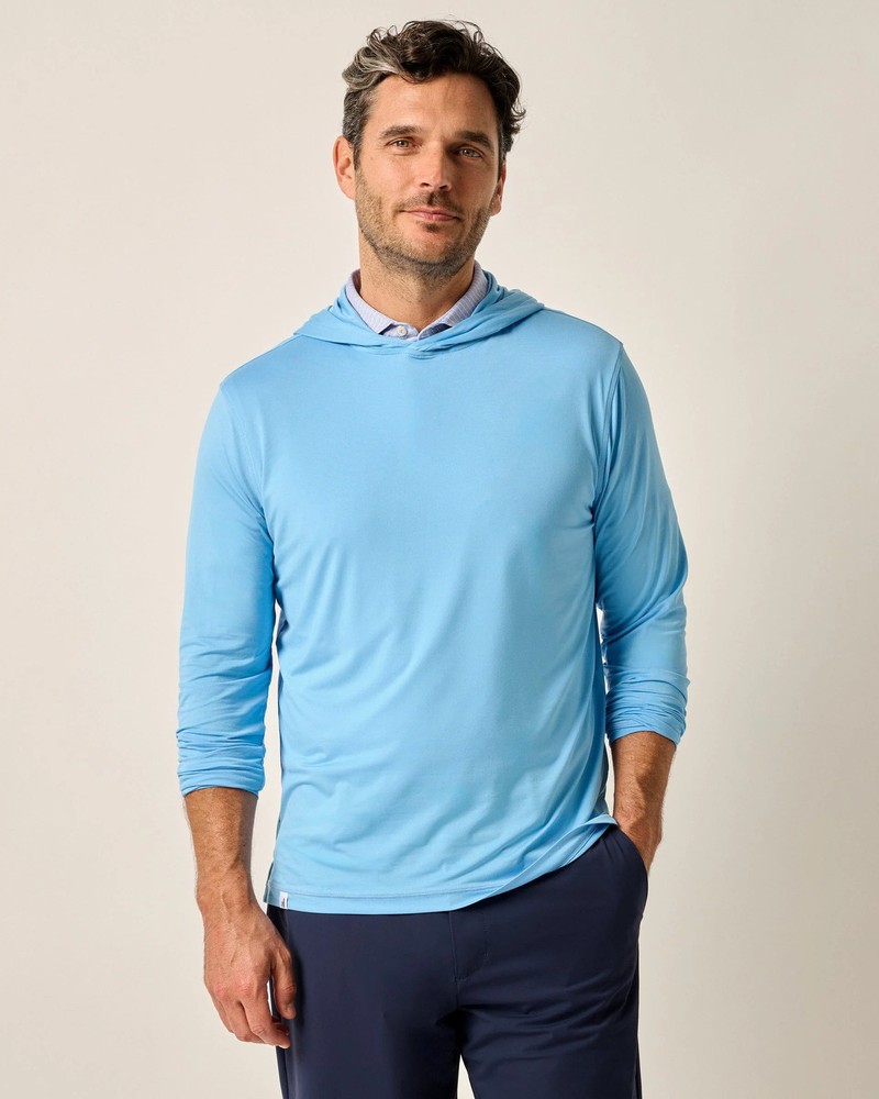 johnnie-O Talon Featherweight Performance Hoodie Maliblu Size XL