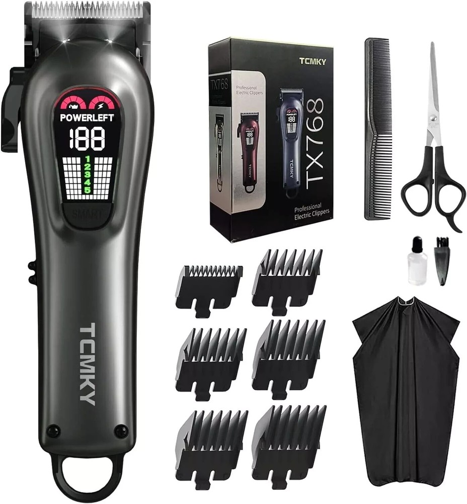 Wahl Professional Hair Cut Machine Barber Salon Cutting Trimmer Clipper Kit Set