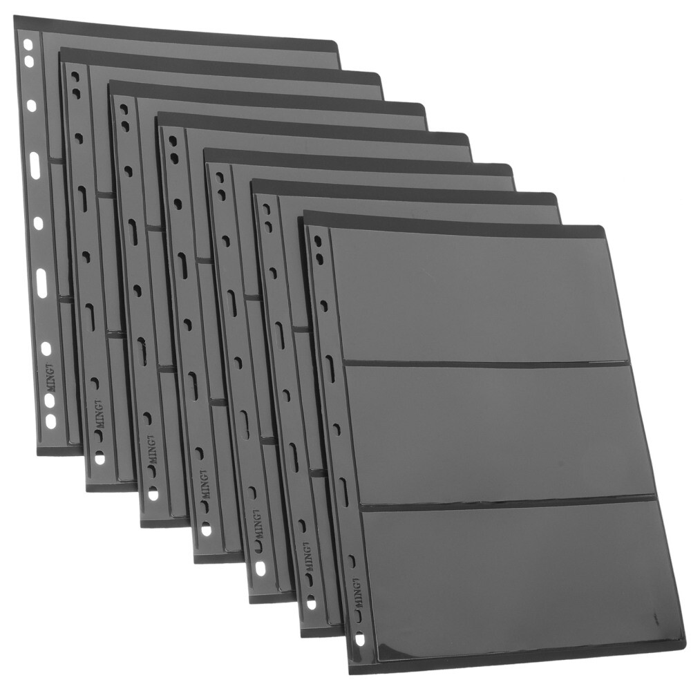 10 Sheets Stamp Collectors Album Storage Collection Postage Stamps