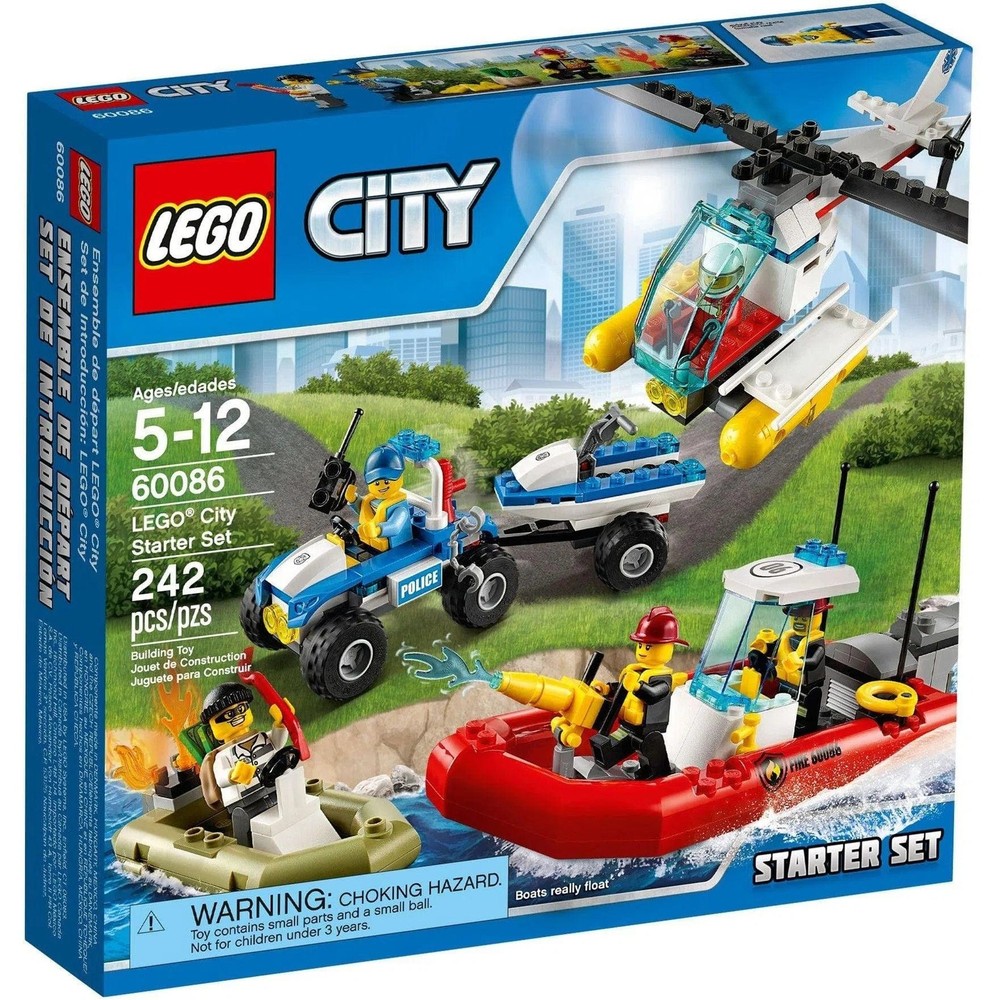 LEGO City Starter Set 60086 Building Blocks for Kids