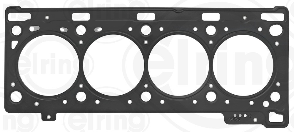 073.942 Elring gasket, cylinder head for Mahindra, Nissan, Opel, Proton, Renault