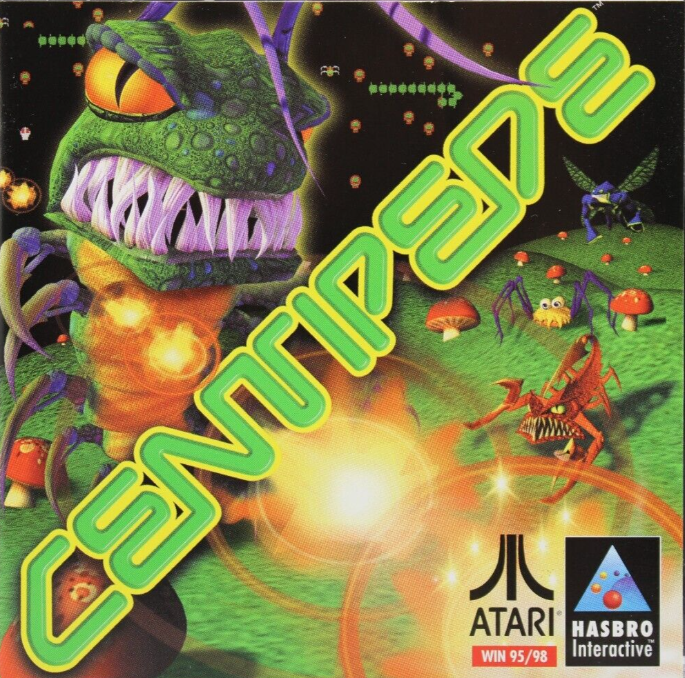 ATARI CENTIPEDE PC VIDEO GAME CD-ROM WINDOWS 95/98 VINTAGE ARCADE STYLE 1999