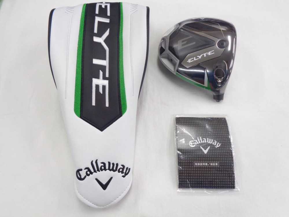Callaway ELYTE  Driver 9deg RH Head Only with head Cover New