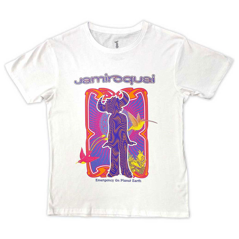 Jamiroquai Orange Glow Graphic T-Shirt for Fans