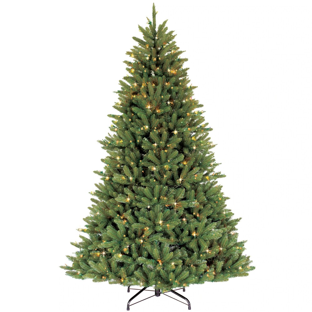 Puleo International 6.5 ft. Pre-lit Fraser Fir Artificial