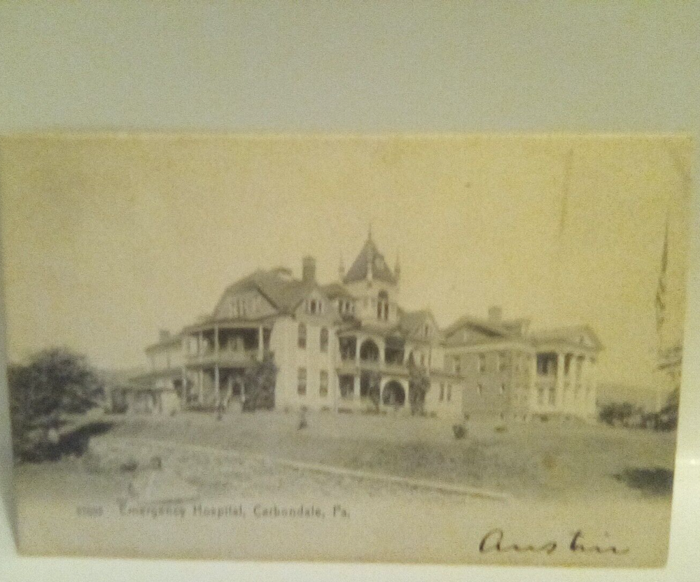 antique postcard 