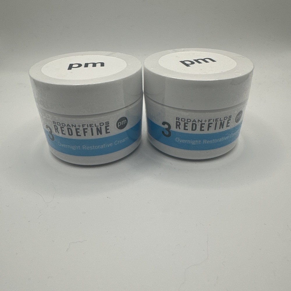 Rodan and Fields REDEFINE Overnight Cream Regimen Lot of 2
